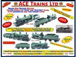 Ace Trains O Gauge E/30-D "Dukedog" Class G/Western 4-4-0 Loco & C/Ward Tender Unlined Green & Black