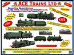 Ace Trains O Gauge E/30-E Dukedog Class GWR 4-4-0 Loco & C/Ward Tender Unlined Green & Black