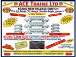 Ace Trains O Gauge G7-HWS2 Bogie Hopper Wagon"Set 2" x3 Triple"Summers" Box Presentation Set