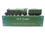 Ace Trains O Gauge E/6, LNER Green A3 Pacific "Windsor Lad" R/N 2500 Electric 3 Rail Bxd