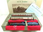 Ace Trains O Gauge E3S CR Blue Caledonian 4-4-0 Loco & Coach Set Electric 3 Rail Bxd